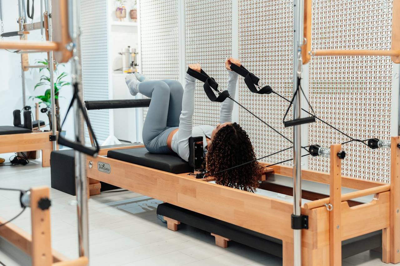 A client on the reformer